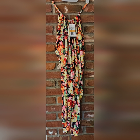 SoPrano Spaghetti Strap Halter Dress - Picture 1 of 5